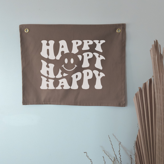 Happy Happy Wall Banner | MOCHA