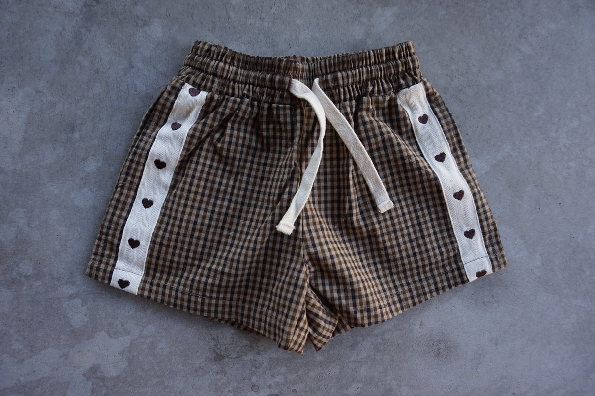 SWEETHEART GINGHAM SHORTS