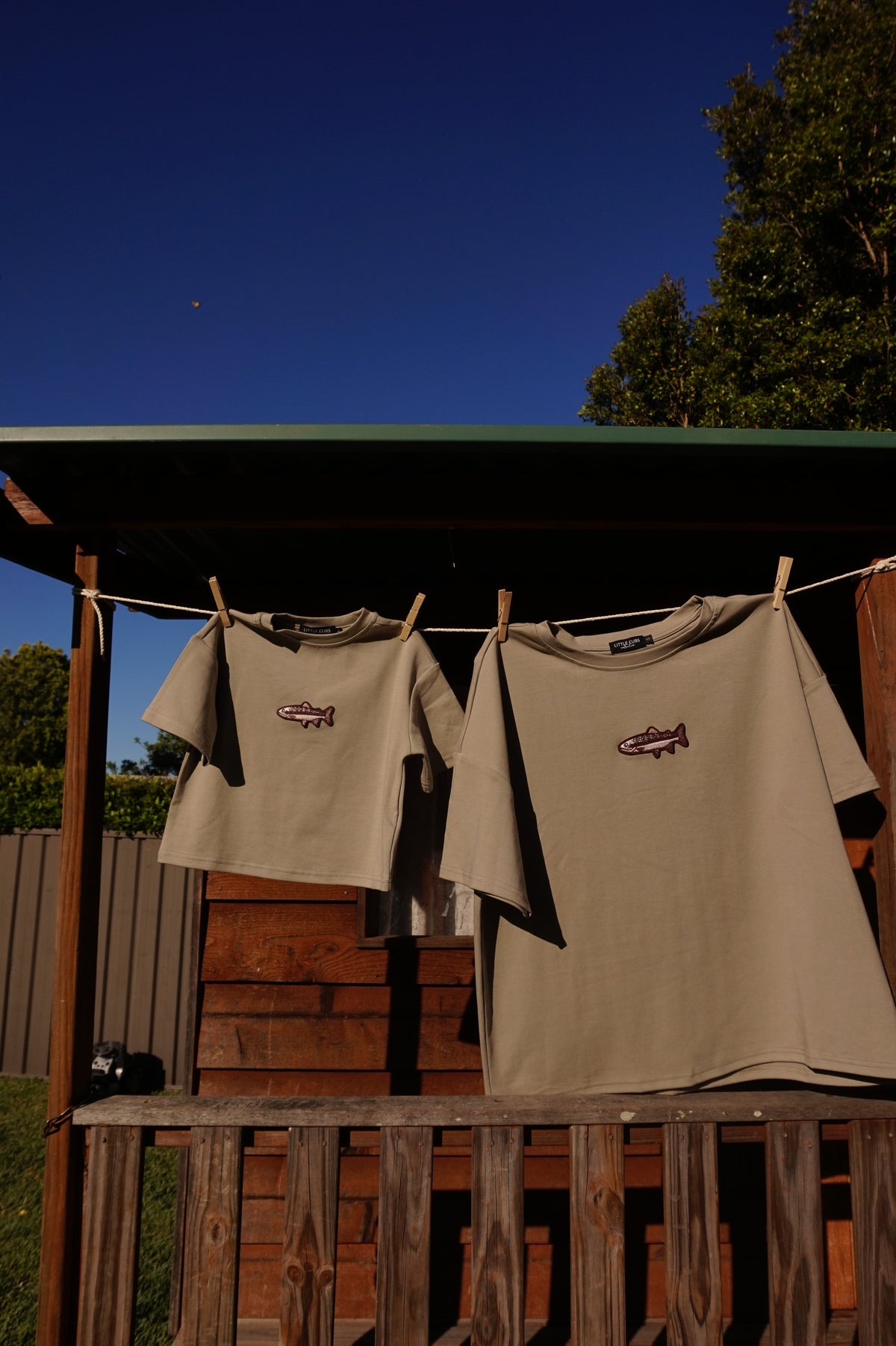 GONE FISHING KIDS TEE