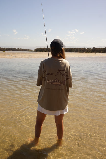 GONE FISHING ADULTS TEE