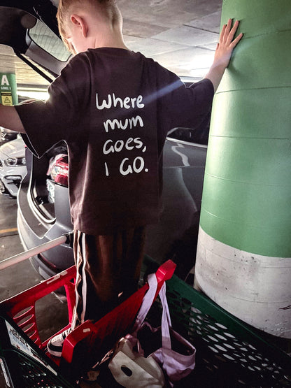 MUMS SHADOW | Kids Oversized tee