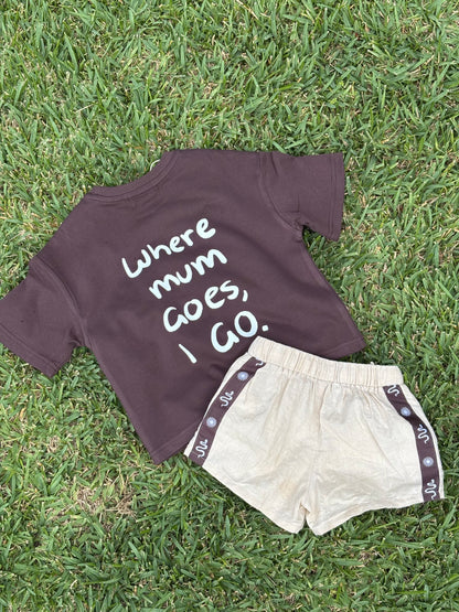 MUMS SHADOW | Kids Oversized tee