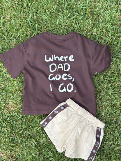 DADS SHADOW | Kids Oversized tee