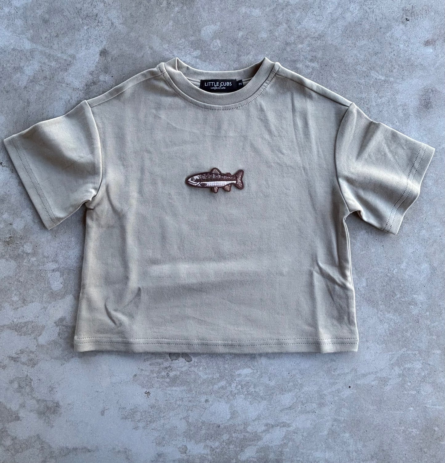 GONE FISHING KIDS TEE