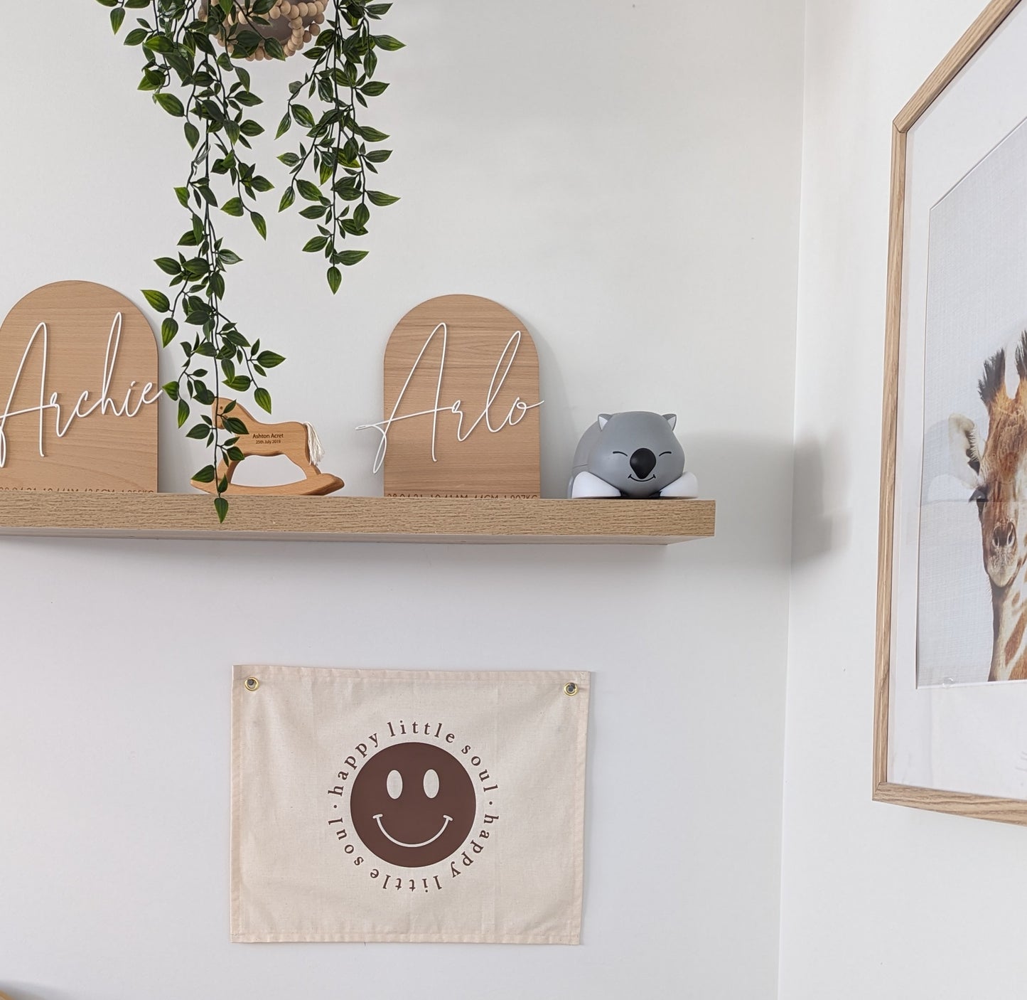 Happy Little Soul Wall Banner | OAT