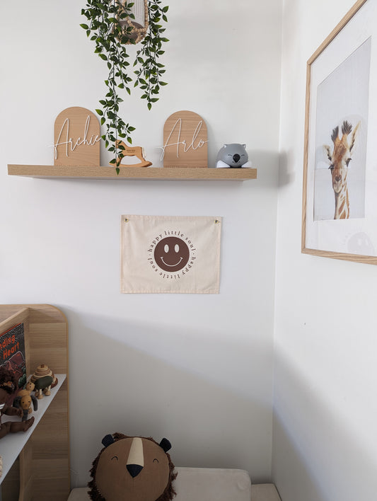 Happy Little Soul Wall Banner | OAT