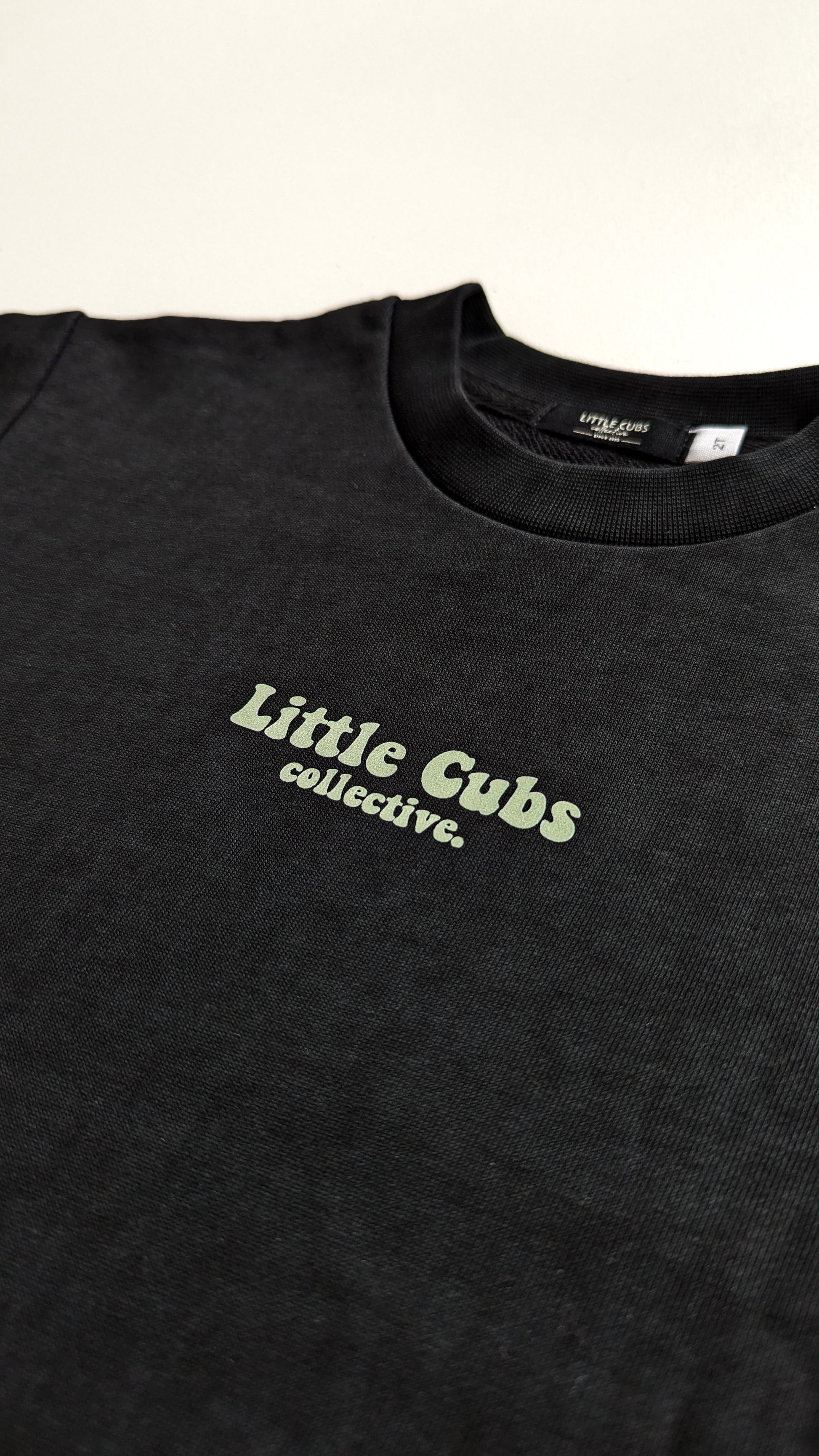 Black Acid wash kids tee. skater clothes , surf clothes