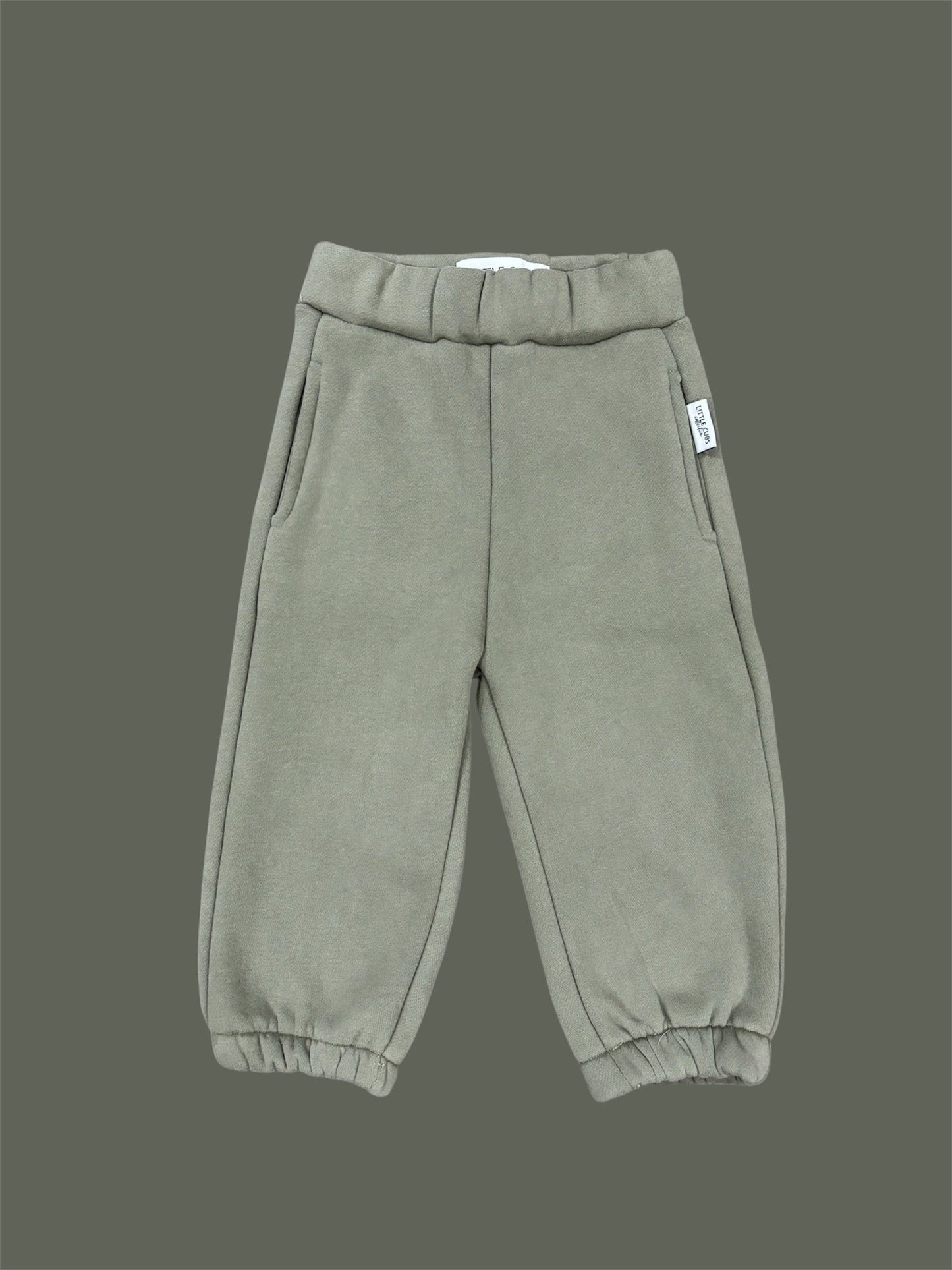 1/4 zip set - Olive