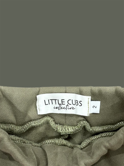 1/4 zip set - Olive