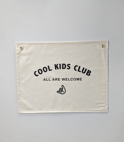COOL KIDS - WALL BANNER DECOR